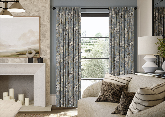 Zebedee, Shale - Made to Measure Curtains - Image 3